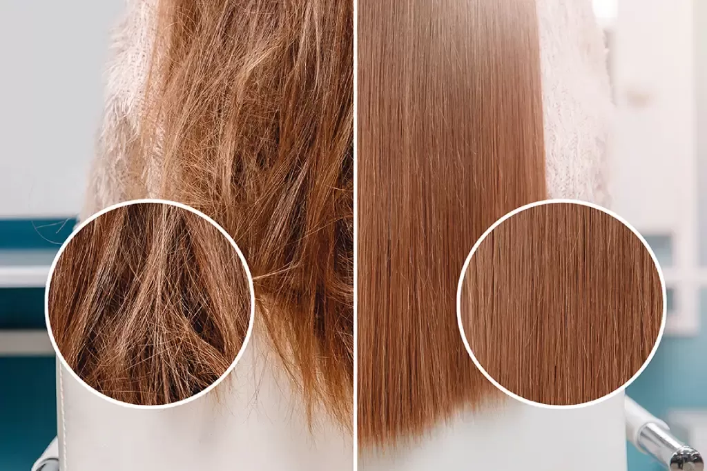 Brazilian Blowout im Friseursalon in Istanbul Taksim